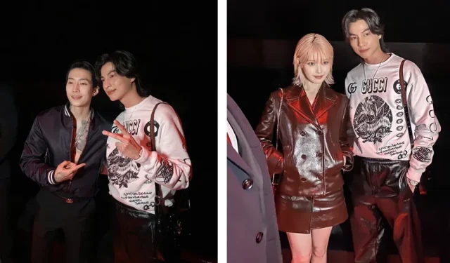 Al Gucci Show: A Gathering of Handsome Celebs, spicca la riunione di IU e Jay Park 