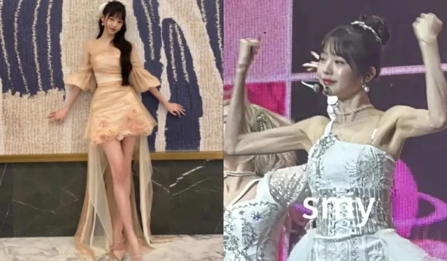 Jang Won-young sciocca i netizen con il suo corpo muscoloso nonostante abbia un viso carino