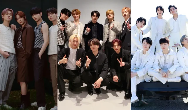 Die besten männlichen K-Pop-Gruppen des Jahres 2023 laut japanischen Teenagern – Stray Kids, BTS und MEHR!