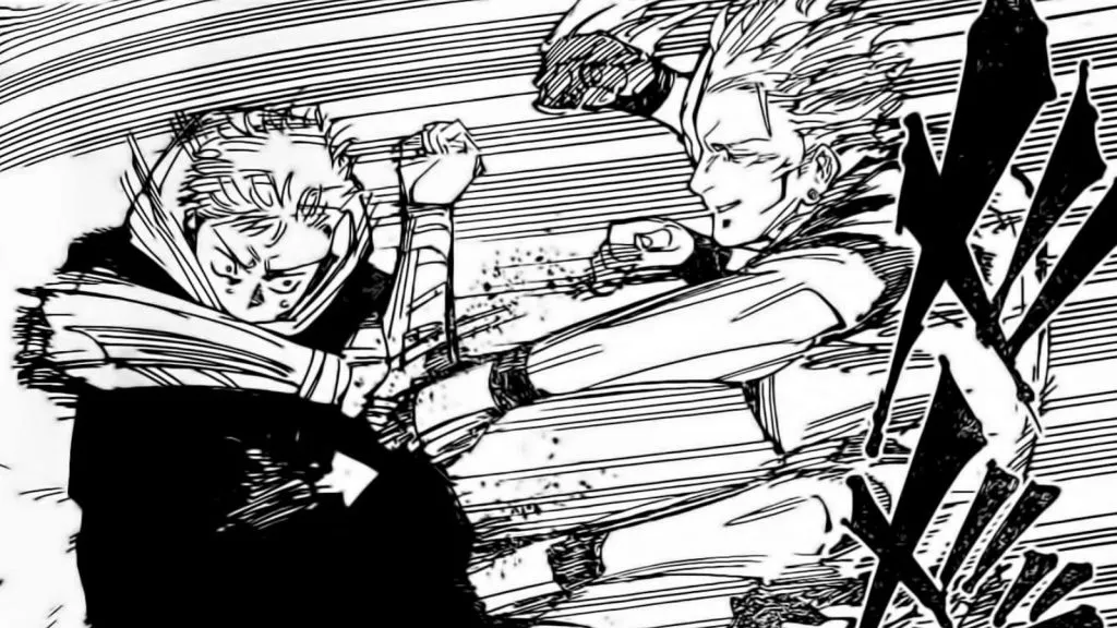 Jujutsu Kaisen Sukuna contra Yuji