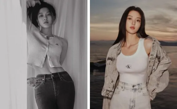 Kim Yoo-jung verblüfft in verführerischen Outfits beim neuen Calvin Klein-Fotoshooting