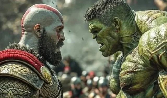 Tendenze Hulk vs Kratos mentre i fan discutono sul match tra God of War e Marvel