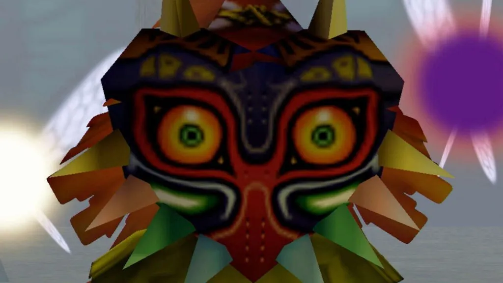 Máscara Zelda majora