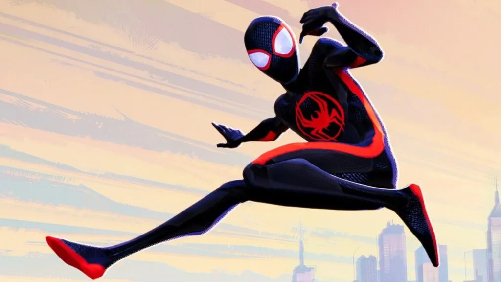 Ein Bild von Miles Morales in Spider-Man Across the Spider-Verse.