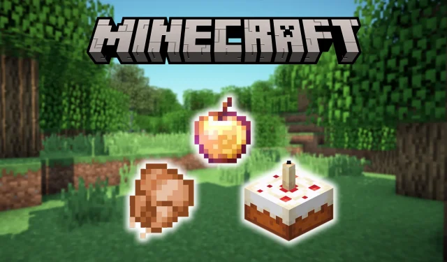 Las 7 mejores fuentes de alimentos en Minecraft