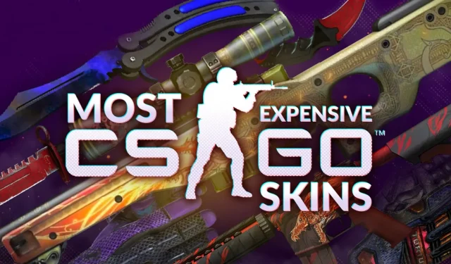 11 skins CS2 mais caras em 2023: Facas, AK-47, AWP & mais em Counter-Strike 2