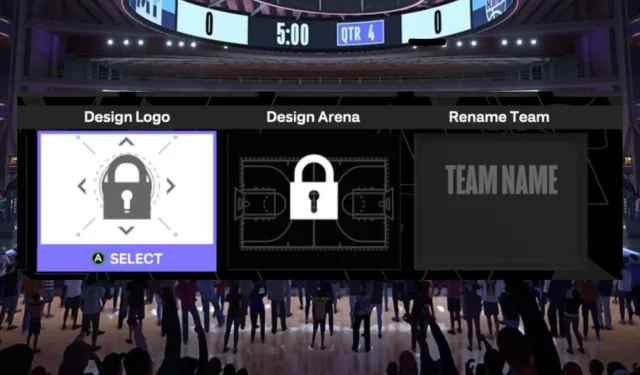 NBA 2K24 : Comment changer le nom et le logo de MyTeam