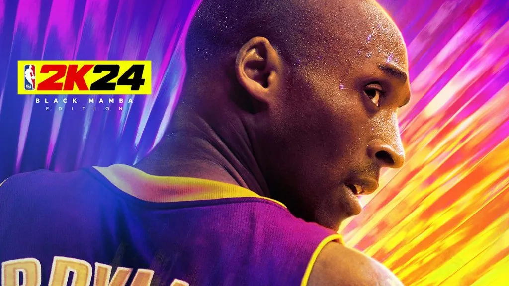 Kobe Bryant apareceu na arte promocional oficial do NBA 2K24.