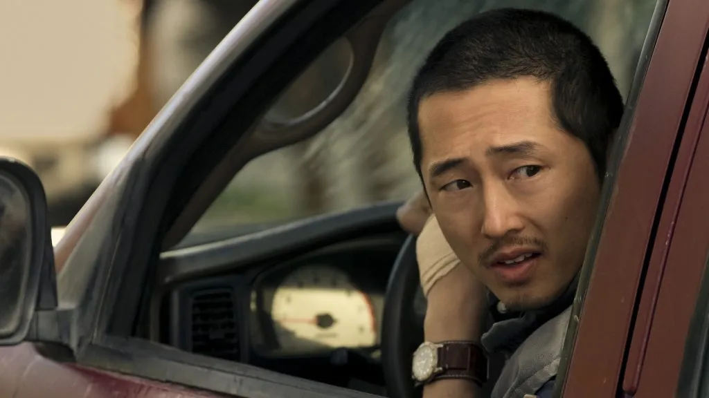 Steven Yeun dans le rôle de Danny Cho dans Netflix Beef