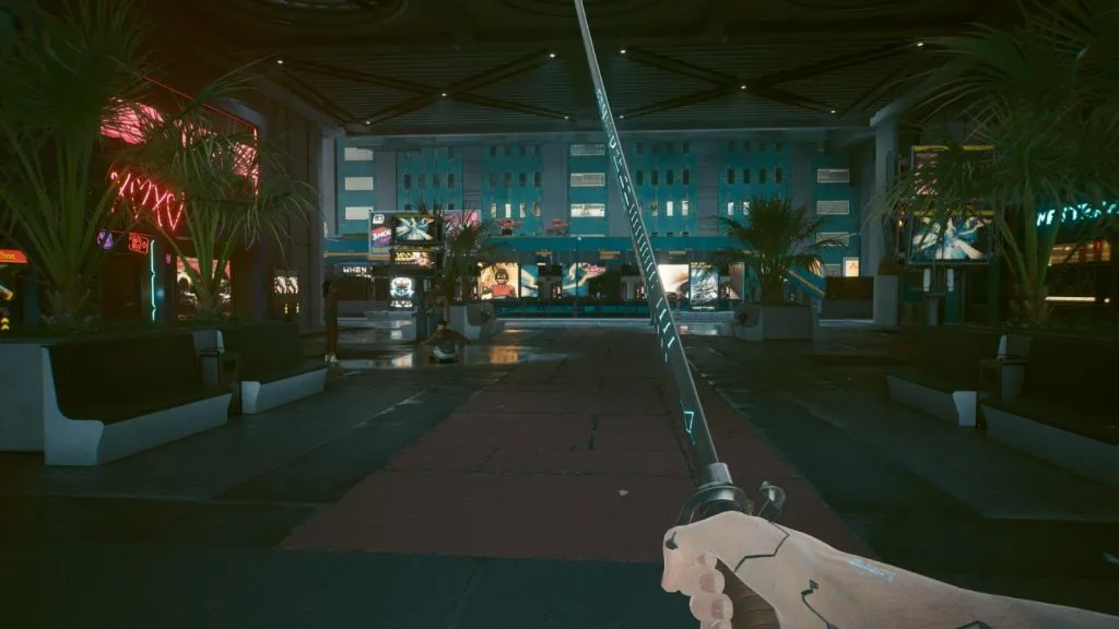 Construction Ninja dans Cyberpunk 2077