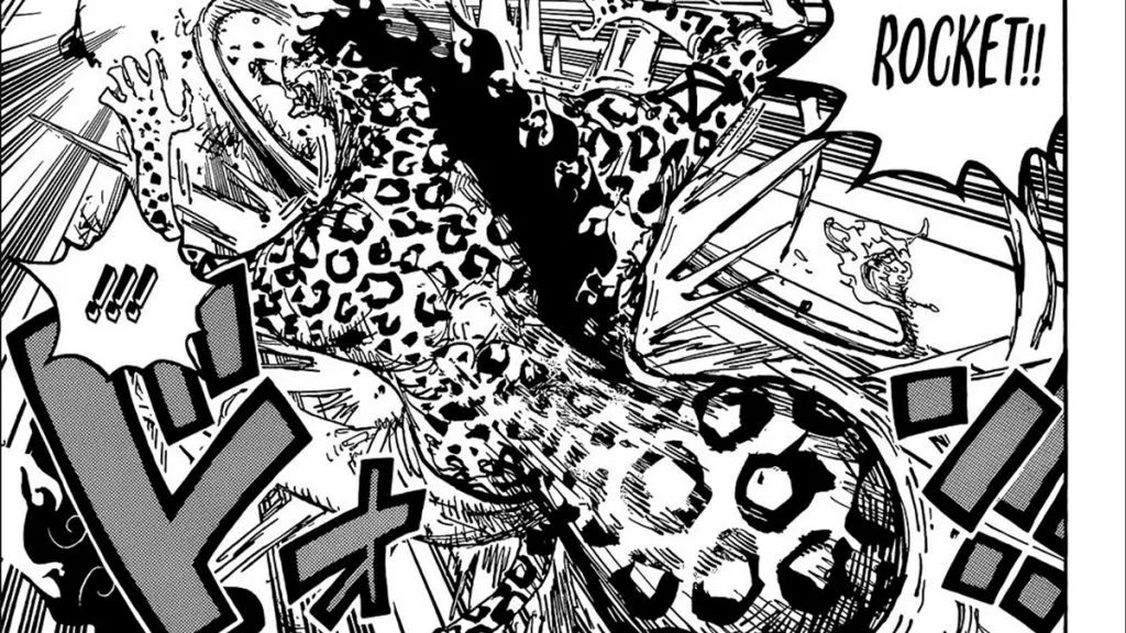 Rufy combatte Lucci nell'arco narrativo di One Piece Egghead