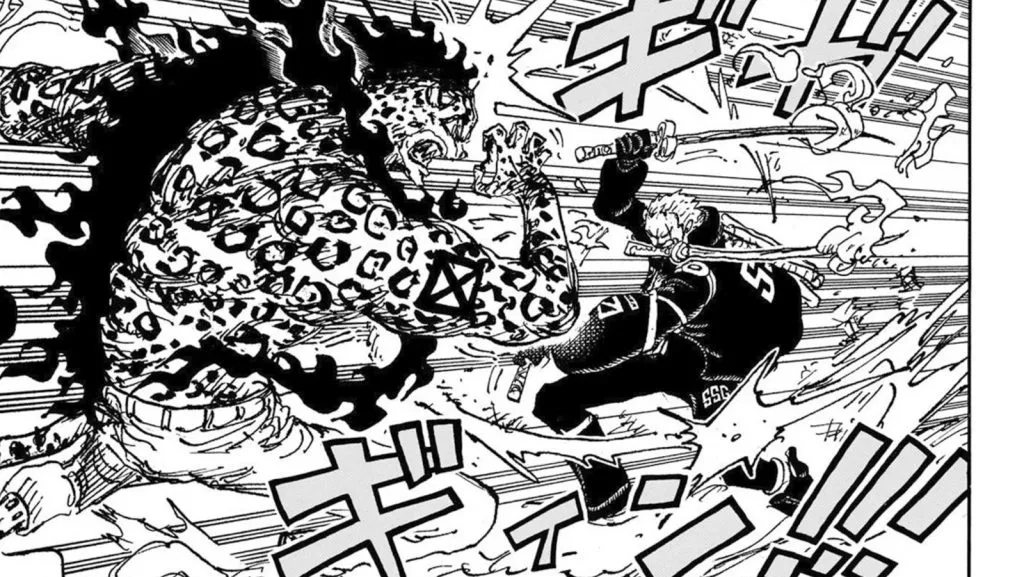 Pelea de One Piece entre Zoro y Lucci