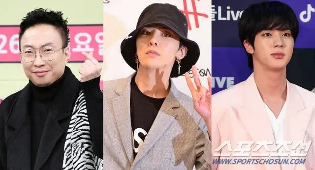 Park Myung-soo quer ver G-Dragon colaborando com Jin do BTS no ano do Blue Dragon