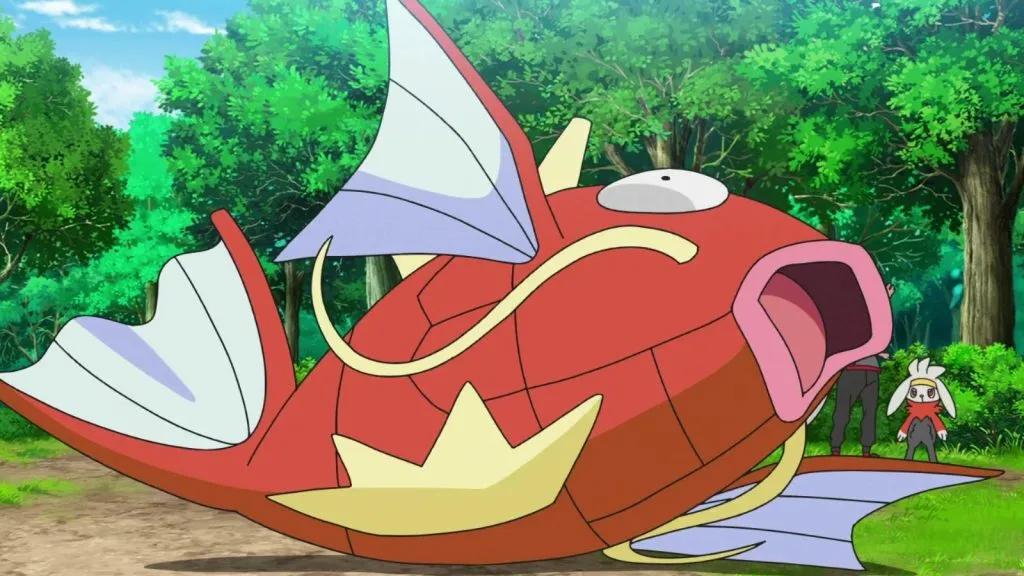 pokémon anime magikarp