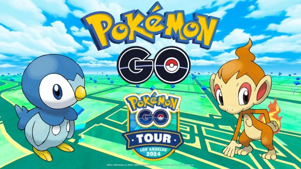 Pokémon Go Sinnoh Tour Piplup Chimchar