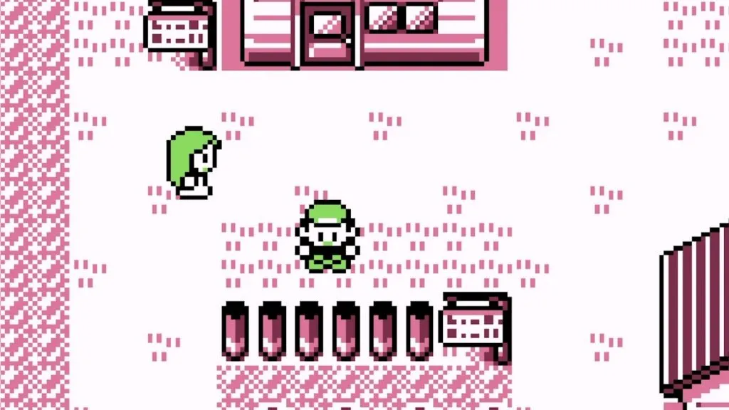 Original-Gameplay von Pokemon Red