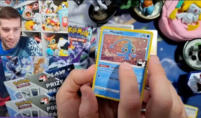 Le streamer Twitch du Pokémon TCG a sorti une carte rare « folle » en direct