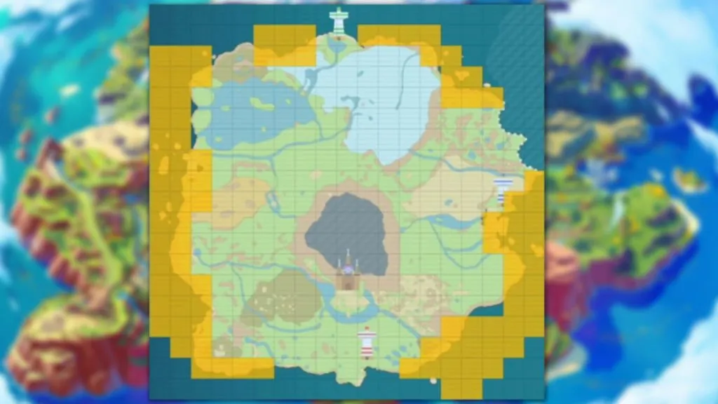 Emplacement du lanceur Pokémon Violet