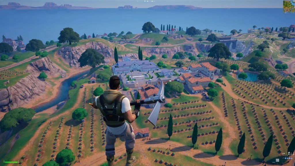 Campos de esgrima Fortnite