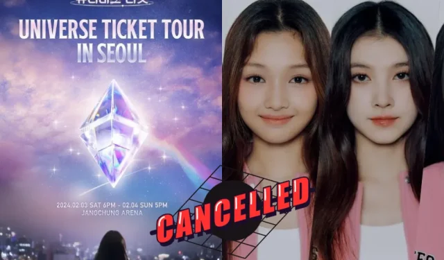 Concerto ‘Universe Ticket’ da SBS enfrenta cancelamento abrupto – Descubra por quê