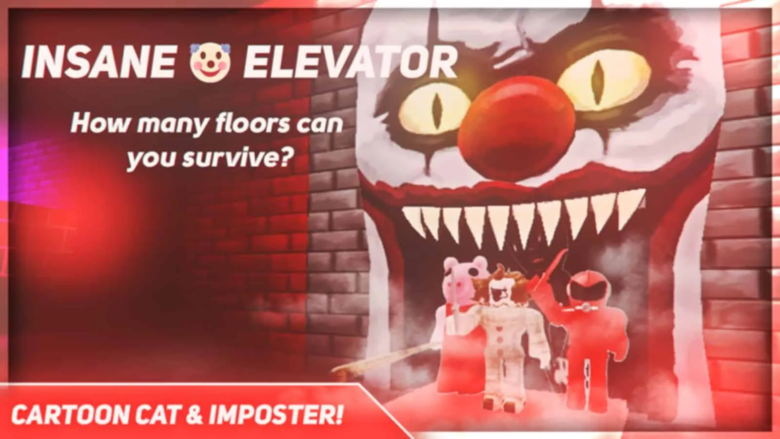 Screenshot del gioco horror spaventoso Roblox Insane Elevator