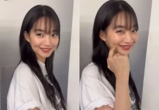 Poses emocionantes de Shin Min Ah: excedendo os limites do frescor