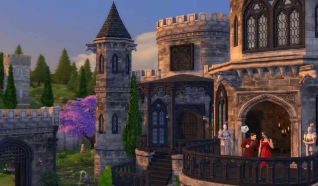 Zestaw Castle Estate Kit do gry The Sims 4 przypadkowo wyciekł