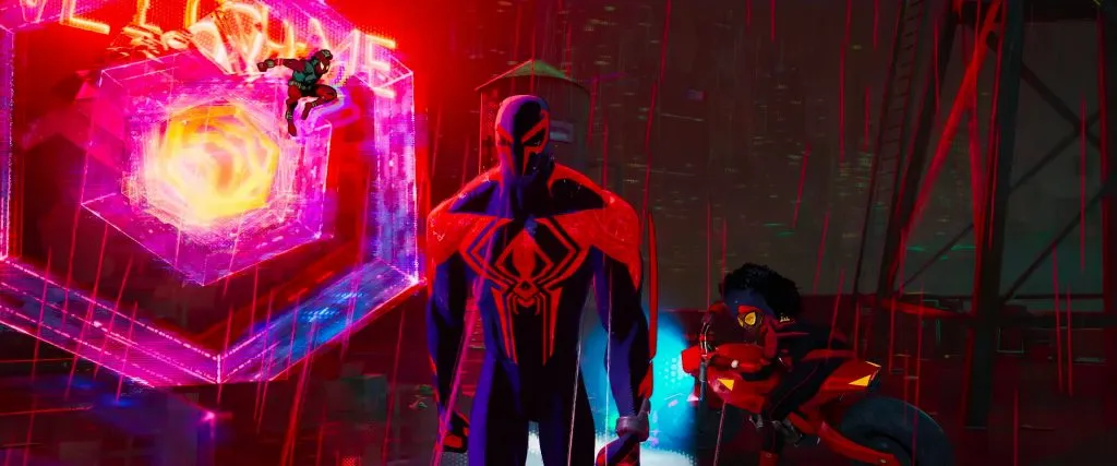 Spider-Man 2099 dans À travers le Spider-Verse