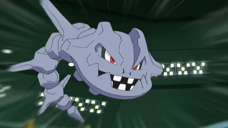 Steelix 크기 무게