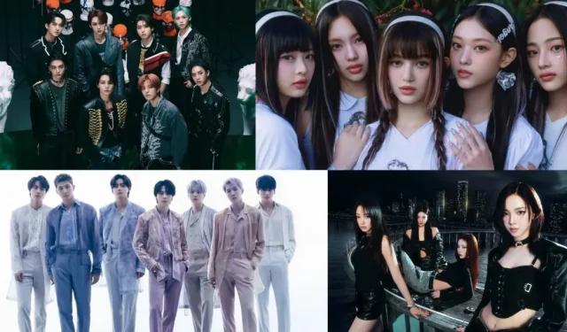 A parada final de álbuns mundiais da Billboard para 2023 inclui Stray Kids, NewJeans, BTS e mais