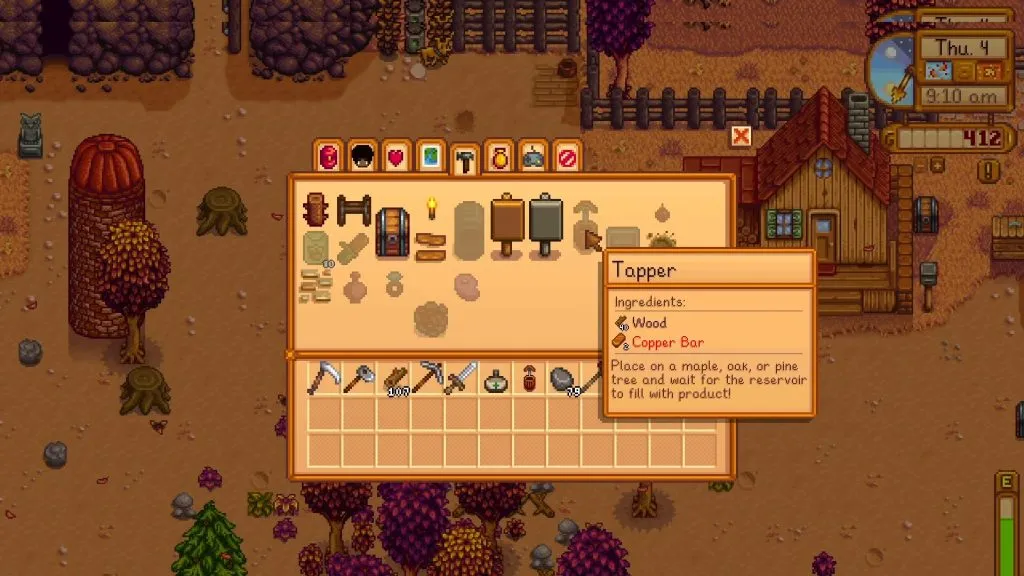 Tapper Stardew Valley