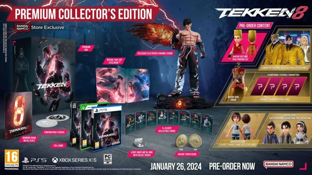 une image de Tekken 8 Premium Collector's Edition