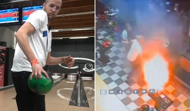 La configuration du streamer Twitch prend feu pendant une compétition de bowling