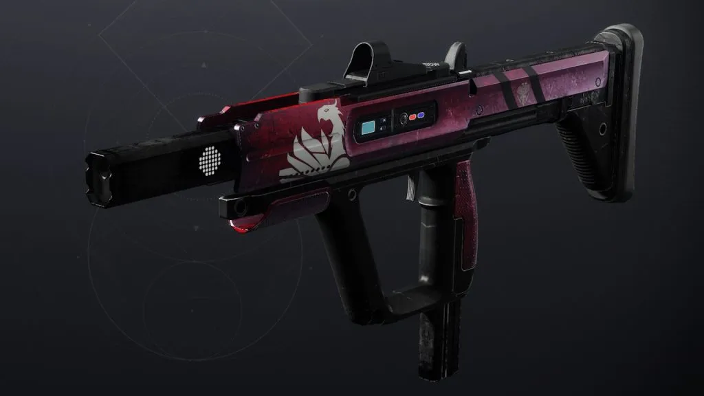 Pistolet maszynowy Unending Tempest Stasis w Destiny 2