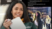 Valkyrae critica a Samsung por marcá-la na foto de outra pessoa