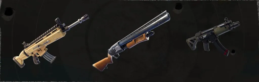 Armas abovedadas en Fortnite Capítulo 5 Temporada 1