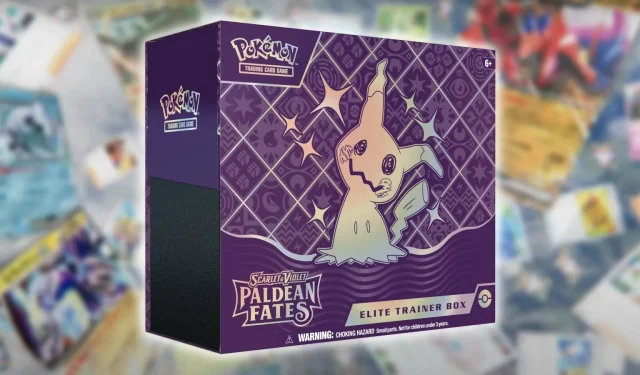 Dónde comprar Pokémon TCG: Paldean Fates Elite Trainer Box y paquete de refuerzo