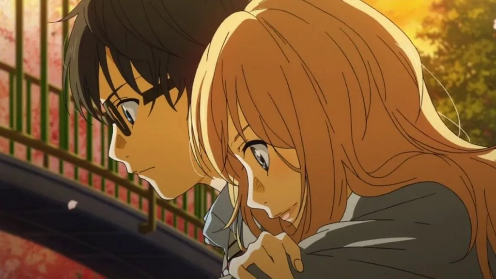 Kadr z filmu Your Lie z kwietnia