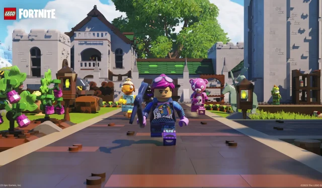 Wie man in LEGO Fortnite eine Spitzhacke und eine Waldaxt herstellt