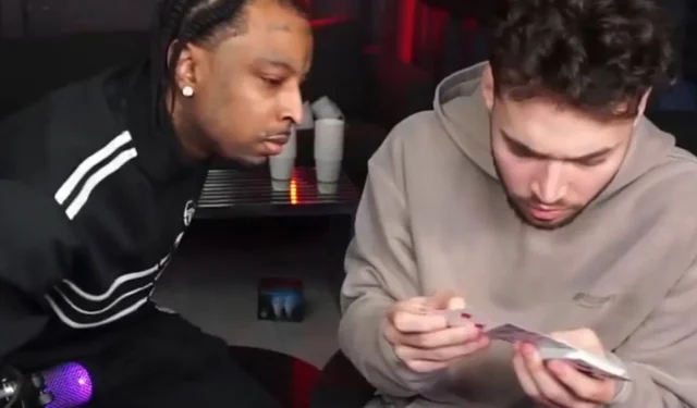 21 Savage accusato dai fan di Adin Ross di aver barato durante lo streaming di gioco d’azzardo