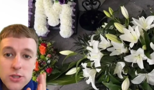 Una mujer genera debate tras revender online las flores del funeral de su abuela