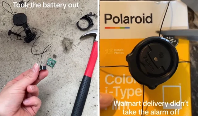 Cliente sconcertato mentre Walmart consegna l’articolo con l’allarme di sicurezza ancora attaccato