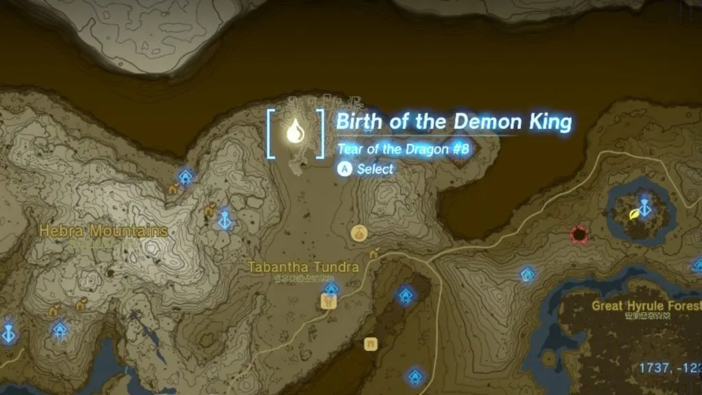 Nacimiento del Rey Demonio