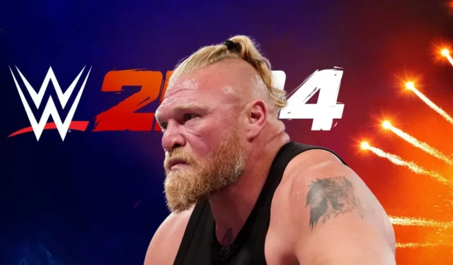 ¿Está Brock Lesnar en WWE 2K24?