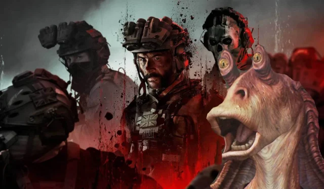 Jogadores do MW3 especulam que o operador Jar Jar Binks está vindo atrás de Ahmed Best post