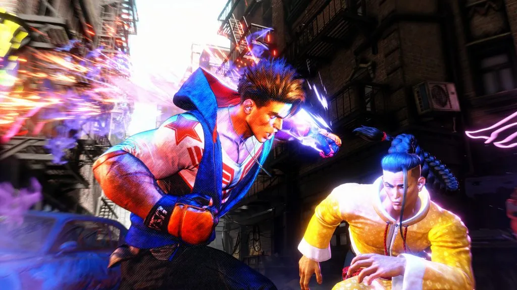 Une capture d'écran du jeu Street Fighter 6