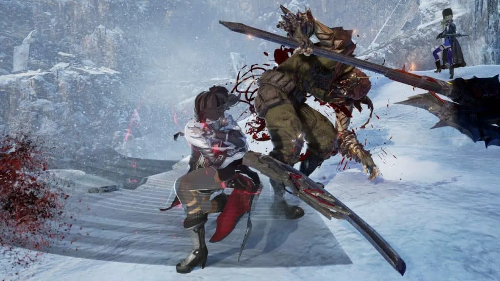 Code Vein construit le gameplay