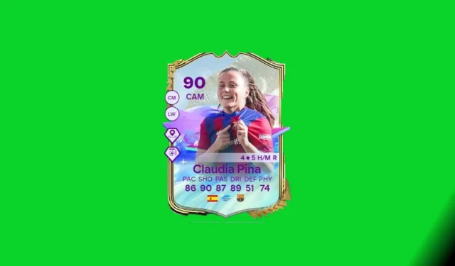 EA FC 24: Future Stars Claudia Pina SBC を完了する方法 – ソリューションとコスト