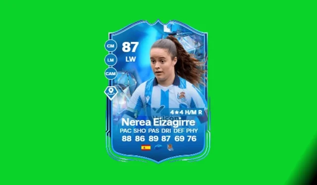 EA FC 24：如何完成 FUT Fantasy Nerea Eizagirre Objectives 挑戰