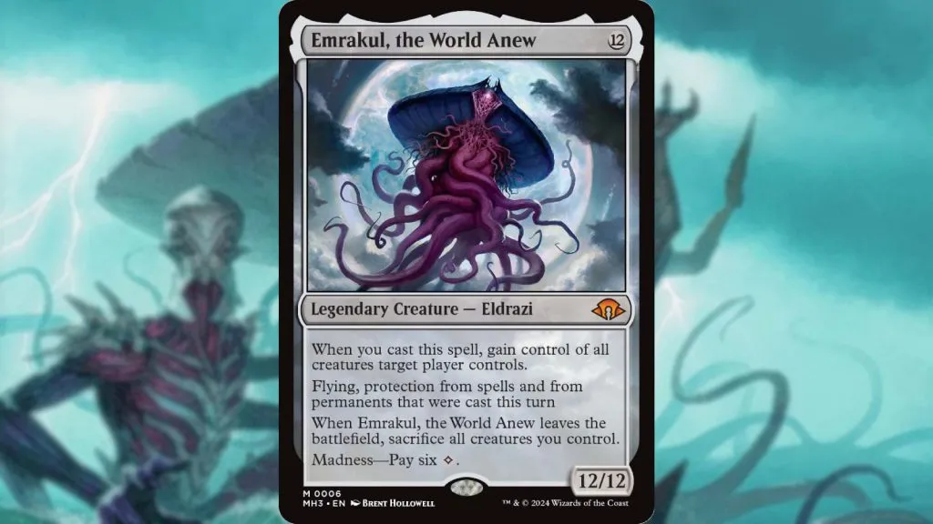 Carte MTG Emrakul la carte World Anew Eldrazi